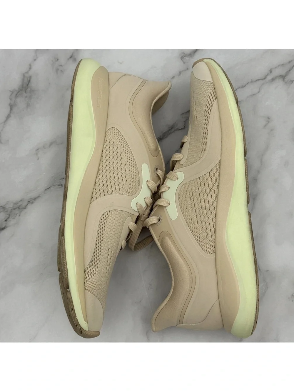 Lululemon Shoes Womens Size 10 Pinkish Beige Mesh Running Comfort Sneakers